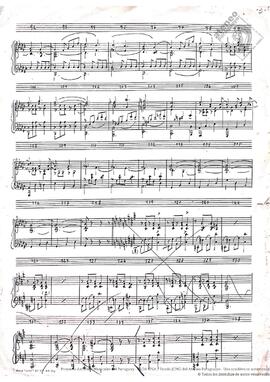 Preludio de la Zarzuela paraguaya La Tejedora de Ñanduti. Reducción para piano (incompleto)